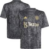 Amerikansk fodbold T-shirts adidas Manchester United Training T-Shirt Pre Match Stone Roses Black Kids
