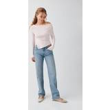 Gina Tricot Tøj Gina Tricot Low jeans low waist jeans- Blue 34 Female