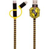 Thumbs Up Kobber Mobiltilbehør Thumbs Up Hufflepuff Mobil Kabel 3-in-1