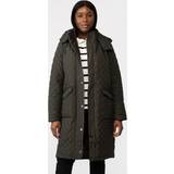 Joules Grøn Tøj Joules Women's Chatham Womens Hooded Diamond Quilt Coat 223331 Green