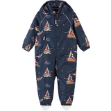Smudsafvisende materiale Regndragter Børnetøj Reima Kid's Waterproof Hard-Wearing Flight Suit Toppila - Navy