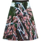 Blomstrede - Grøn - Kort ærme Tøj Munthe Charming Skirt - Rose