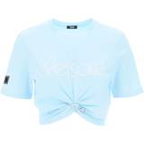 Versace Tøj Versace T-Shirt Woman colour Blue