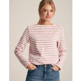 Joules Slim Tøj Joules Women's Womens Harbour Cotton Long Sleeved Top Pink