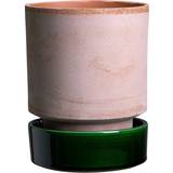 Bergs Potter Krukker, Planter & Dyrkning Bergs Potter Hoff Flower Pot With Saucer ∅14cm