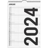 Mayland Kontorartikler Mayland Family Calendar 2024