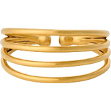 Justérbar størrelse Ringe Pernille Corydon Midnight Sun Ring - Gold