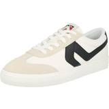 Levi's Sko Levi's Sneak Sneakers cremefarvet ruskindsblanding med sort logo-Hvid