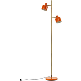 Orange Gulvlamper & Havelamper DybergLarsen Ocean Orange/Brass Gulvlampe 160cm