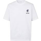 Samsøe Samsøe Hvid Tøj Samsøe Samsøe Sawind Uni T-shirt, White Connected