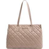 Imiteret læder - Indvendig lomme Tasker Valentino Bags Ocarina Shopper Bag - Taupa