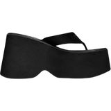 8,5 - Syntetisk Sandaler med hæl Steve Madden Gwen - Black
