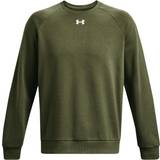 Sweatere på tilbud Under Armour Men's Rival Fleece Crew Jumper - Marine OD Green/White