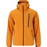 26 - Asymmetriske - Orange Tøj Weather Report Delton Rain Jacket Men - Golden Oak