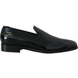 Lak - Slip-on Sko Dolce & Gabbana Black Patent Slipper Loafers Slipon Shoes EU39/US6