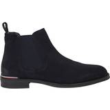 9,5 - Herre Chelsea boots Tommy Hilfiger Suede Round Toe - Desert Sky