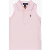 Ralph Lauren Pink Børnetøj Ralph Lauren Girls Pink Sleeveless Polo Shirt