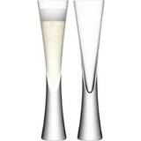 Glas - Håndmalede LSA International Moya Champagneglas 17cl 2stk