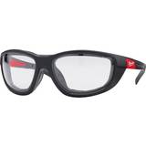 Milwaukee Arbejdstøj & Udstyr Milwaukee 4932471885 Premium Safety Glasses With Gasket In Soft Carry Case Clear