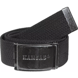 Kansas Tilbehør Kansas Stretch Belt - Black