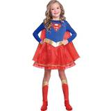 Supergirl kostume 9-10 år