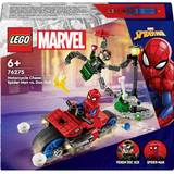 Superhelt Legetøj Lego Marvel Motorcycle Chase Spider Man Vs Doc Ock 76275