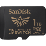 1 TB - Class 10 Hukommelseskort SanDisk Nintendo Switch MicroSDXC Class 10 UHS-I U3 100/90MB/s 1TB