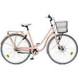 Pink Standardcykler Skeppshult Smile 7-Speed With Basket Powder Women