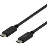 Deltaco USB-kabel Kabler Deltaco USB C - USB C M-M 1m