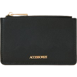 Guld Kortholdere Accessorize Zip Card Holder - Black