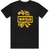Oasis Figursyet Tøj Oasis Drawn Logo T Shirt Black
