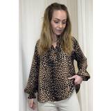 Leopard - Viskose Tøj Marta Du Chateau Mdcaya Shirt Leo