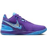 12 - Lilla Basketballsko Nike LeBron NXXT Gen AMPD M - Field Purple/University Blue/Metallic Silver