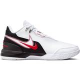 37 ⅓ - Gummi Basketballsko Nike LeBron NXXT Gen AMPD M - White/University Red/Metallic Silver/Black