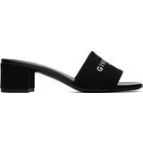 Givenchy Ruskind Sko Givenchy Black 4G Heeled Sandals 001-Black IT