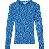 Mads Nørgaard 2x2 Cotton Space Tuba T-shirt, Multi Blue