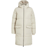 Object Nylon Overtøj Object Hanna Quilted Jacket - Silver Grey