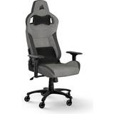 Sort - Stof Gamer stole Corsair T3 RUSH Fabric Gaming Chair (2023) - Grey/Charcoal