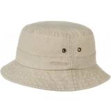 Beige - Bomuld Hovedbeklædning Stetson Delave Hat - Off White