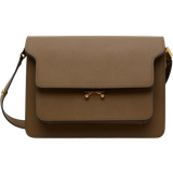 Indvendig lomme - Magnetlås Håndtasker Marni Medium Trunk Bag - Taupe