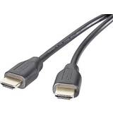SpeaKa HDMI-kabler SpeaKa Professional HDMI Cable HDMI-A plug, HDMI-A plug 1m