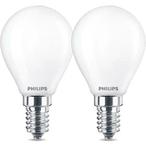Philips E14 Lyskilder Philips 82cm LED Lamps 4.3W E14 2-pack