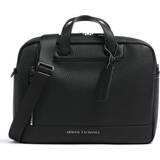 Imiteret læder Mapper Armani Exchange Briefcase - Black