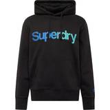 Superdry Sort Tøj Superdry Sweatshirt blå lyseblå sort blå lyseblå sort