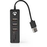 Nedis USB-Hubs Nedis UHUBCU2340BK