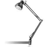 Skrivebordslamper - Sort Bordlamper Nordic Living Archi T1 Junior Mat Black Bordlampe 26.2cm