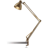 Messing - Skrivebordslamper Bordlamper Nordic Living Archi T1 Junior Brass Bordlampe 26.2cm