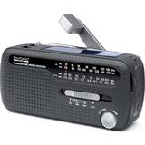 FM - Håndsvings- & Solcelleradio - Sort Radioer Muse MH-07