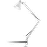 Skrivebordslamper - Stål Bordlamper Nordic Living Archi T1 Junior Mat White Bordlampe 26.2cm