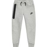 Joggingbukser - Lynlås Nike Junior Tech Fleece Pants - Dark Gray Heather/Black/Black (FD3287-063)